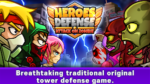 Heroes Defense: Attack Zombie Screenshot 0
