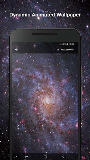 Space Particles Wallpaper Pro Screenshot 1