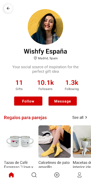 Wishfy – Wish & Gift List Screenshot 3