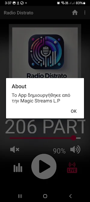 Radio Distrato Screenshot 2