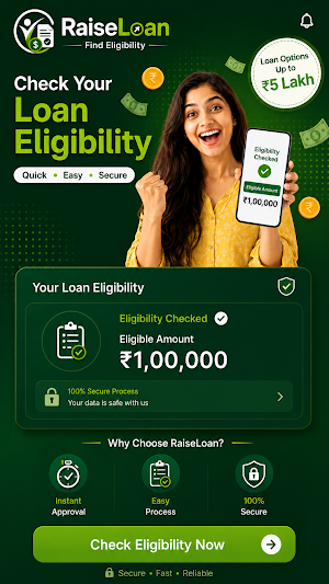 RaiseLoan - Find Eligibility Screenshot 0