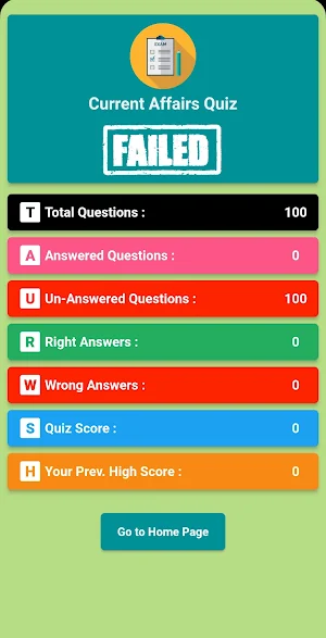 Current Affairs Quiz Screenshot 3