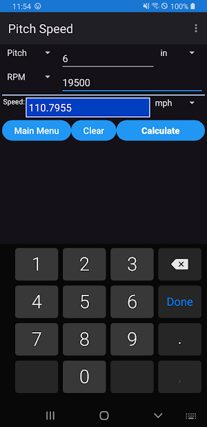 RC Calculators Pro Screenshot 1