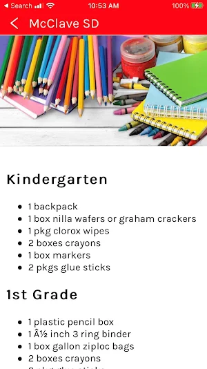 McClave School District Screenshot 3