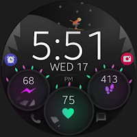 Christmas animated watch face