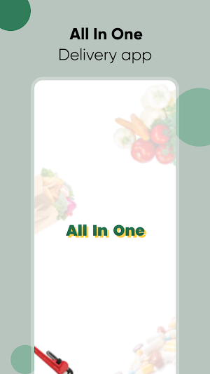 All in One Delivery App Screenshot 0