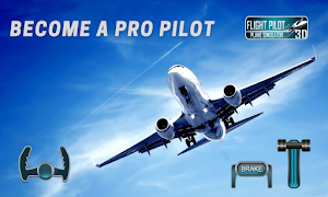 City Plane Driving Simulator: 3D Aeroplane Pilot Screenshot 1