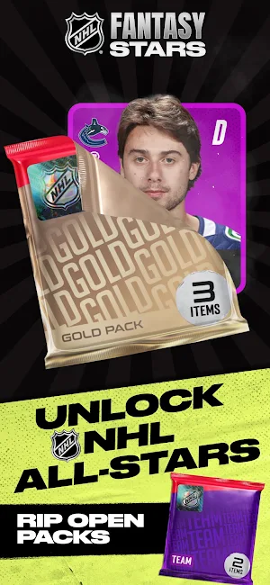 NHL Fantasy Stars Screenshot 1