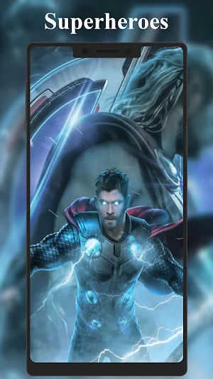 Superheroes Wallpaper Screenshot 2