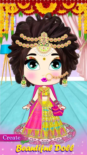 Doll Dress Up Games and Makeup Screenshot 1