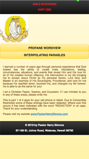 Bible Mystery 1 Screenshot 0