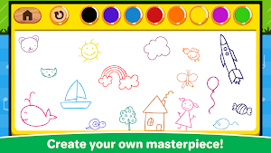 Baby Piano & Kids Music Games Screenshot 1