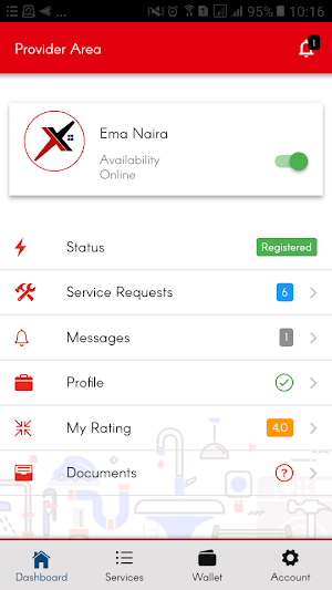 Xpert Hands Provider Screenshot 0