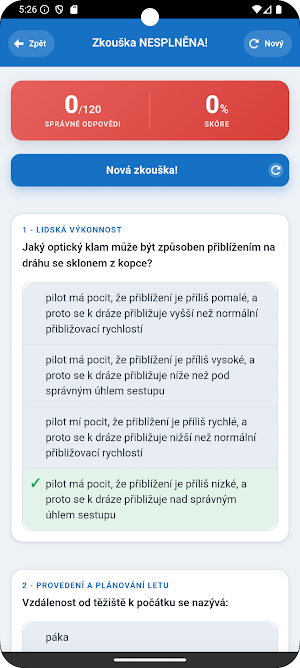 Test PPL(H) - Pilot Vrtulníku Screenshot 3
