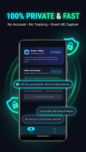 Smart Video Downloader Player Screenshot 0