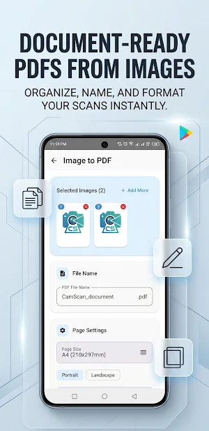 CamScan – PDF Scanner & Edit Screenshot 3