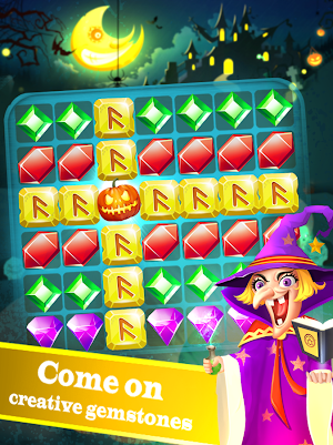 Diamond Bomb Witch New Match 3 Screenshot 2