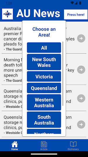 Australia News Feeds Screenshot 1