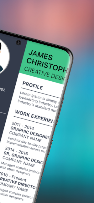 CV Online Screenshot 1