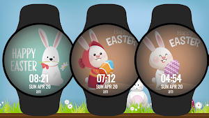 Easter Spring Bunny Watch Screenshot 3