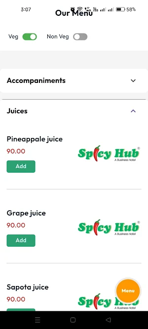 Spicy Hub Screenshot 3