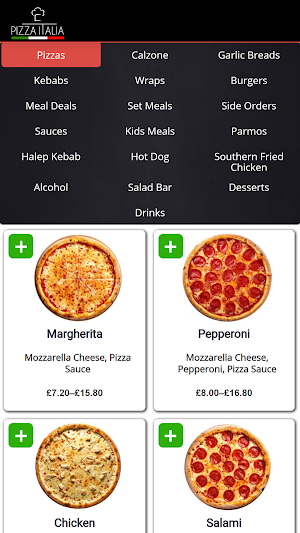 Pizza Italia Carlisle CA1 Screenshot 1