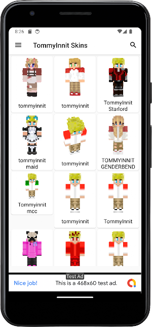 TommyInnit Skins for Minecraft Screenshot 1