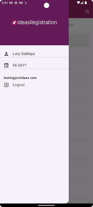 IdeasReg Organizer Screenshot 1