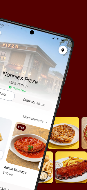 Nonnies Pizza Screenshot 1