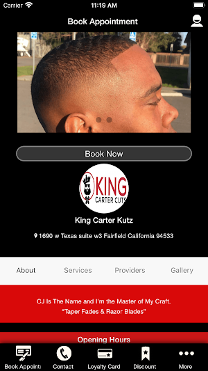 King Carter Cuts Screenshot 0