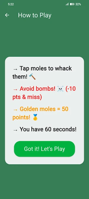 Whack a Mole Screenshot 1