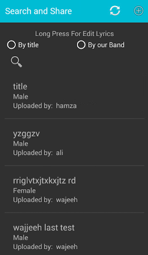 Band Guide Screenshot 3