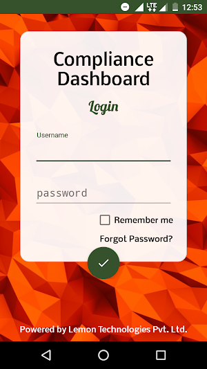 Compliance Dashboard Screenshot 1