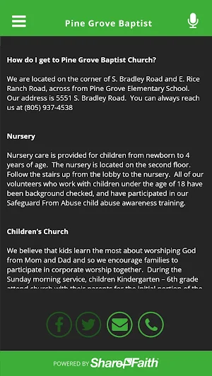 Pine Grove Baptist Screenshot 1