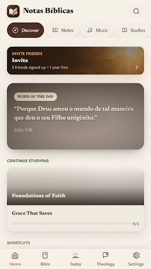 NotasBíblicas: Audio Bible Screenshot 0