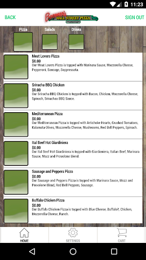 Boomer’s Wall Street Pizza Screenshot 2