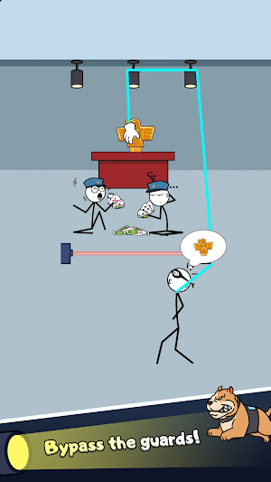 Thief Game:Stickman Puzzle Screenshot 0