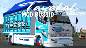 Mod BUSSID Truk Canter Tawakal Screenshot 2