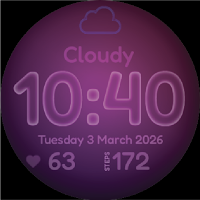 Pixel Chromatic Watch Face