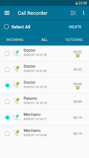 Simple Call Recorder Screenshot 3