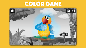 Kids Animal Scratch & Color Screenshot 1