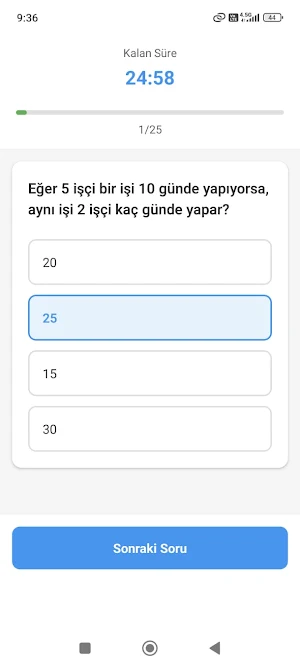 IQComparer(IQ Ve Zeka Testi) Screenshot 1