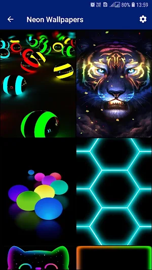 Neon Wallpaper Screenshot 0