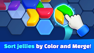 Jelly Sort Hexa: 3D Puzzle Screenshot 0