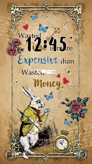 Do not Wasted Time - Wallpaper Screenshot 1