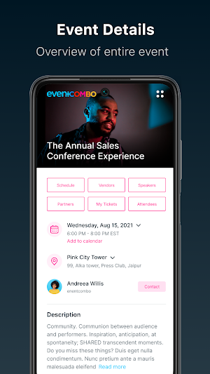 Event App Screenshot 0