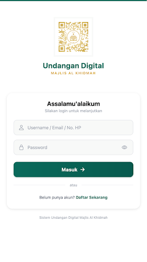 Undangan Al Khidmah Screenshot 0