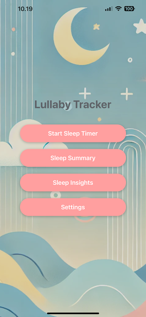 Lullaby Tracker Screenshot 0