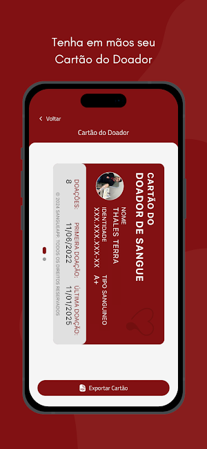 SangueApp: Doação de Sangue Screenshot 2