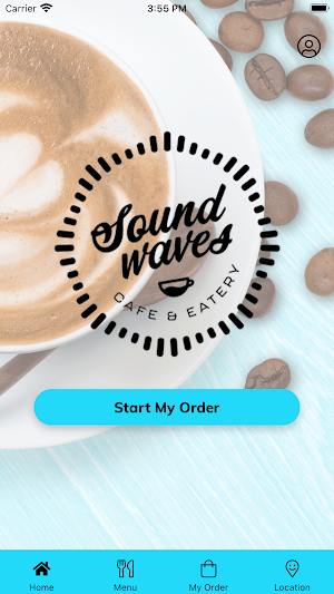 Soundwaves Cafe Screenshot 0